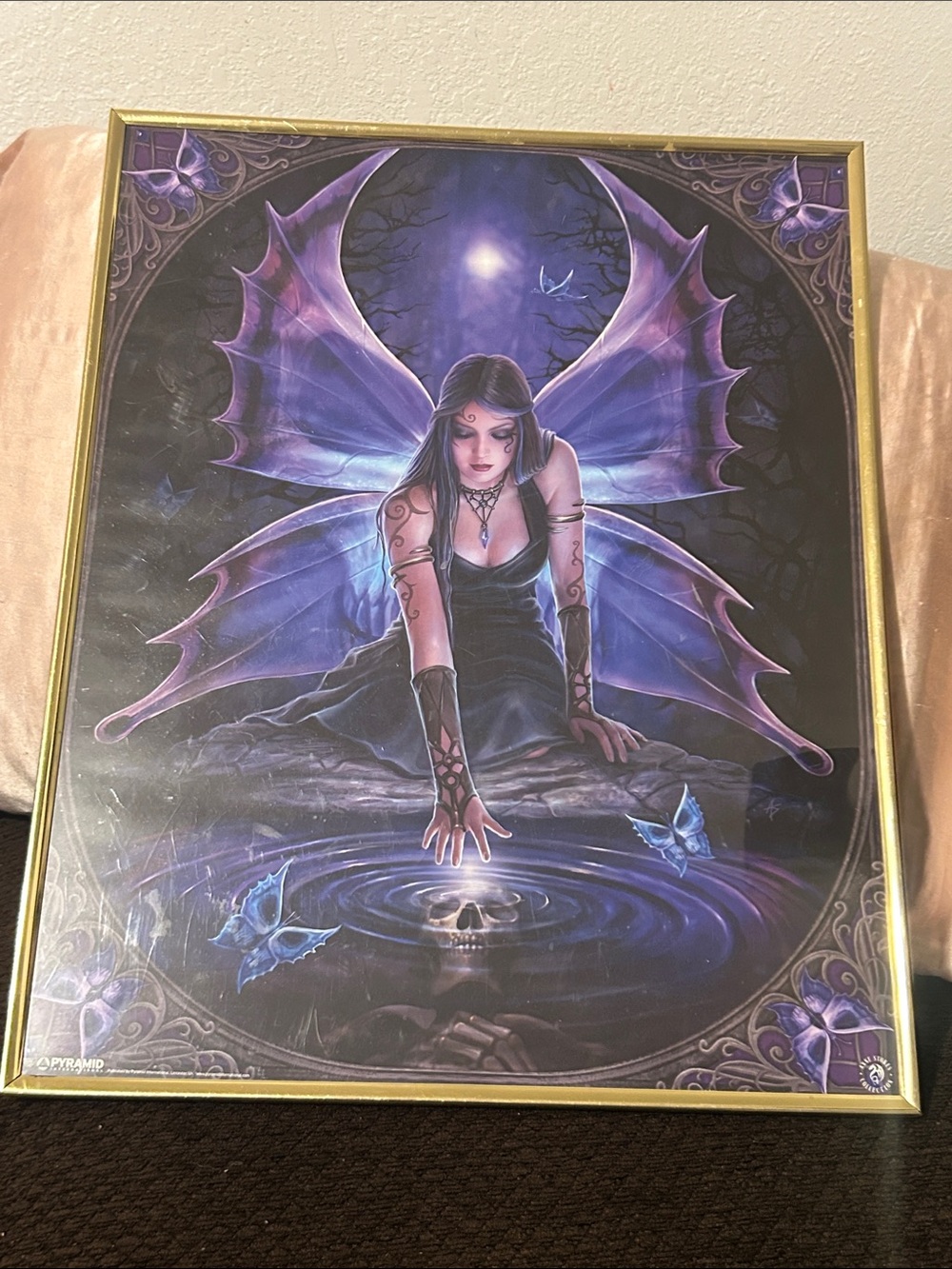 Mystic Purple Fairy Wall Art Print